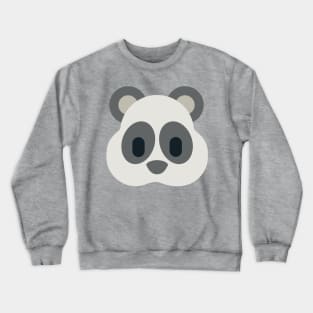 Cute Panda - Emoji Style Crewneck Sweatshirt